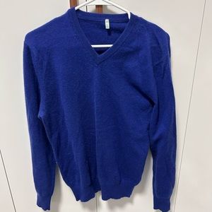 royal blue cashmere sweater